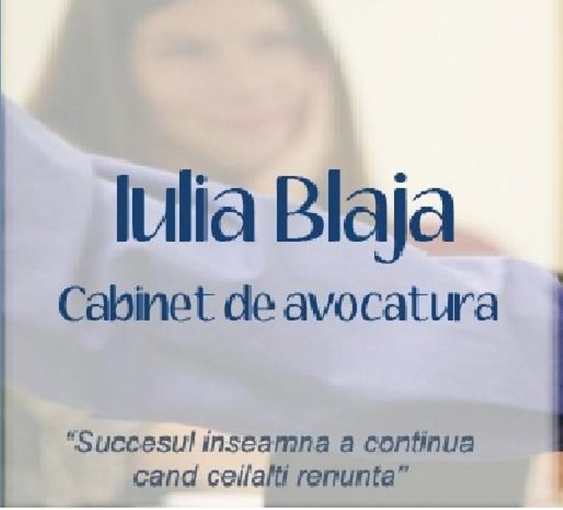Iulia Blaja - Cabinet de avocatura